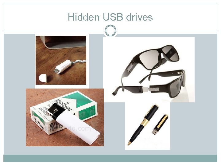 Hidden USB drives 