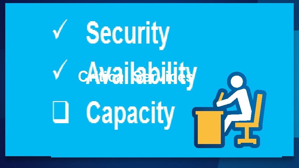 Critical Services 
