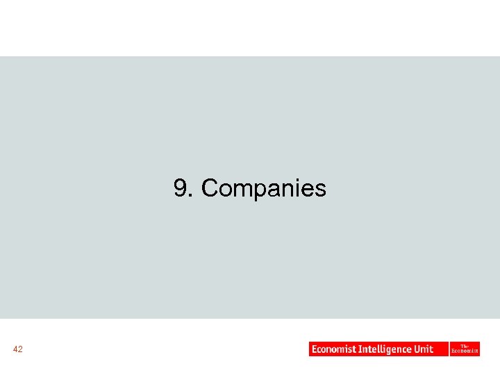 9. Companies 42 