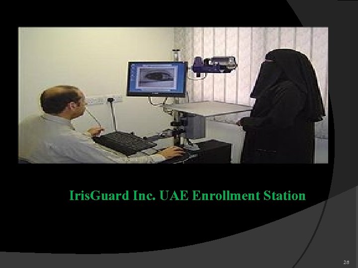 Iris. Guard Inc. UAE Enrollment Station 28 