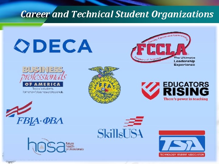 Career and Technical Student Organizations 