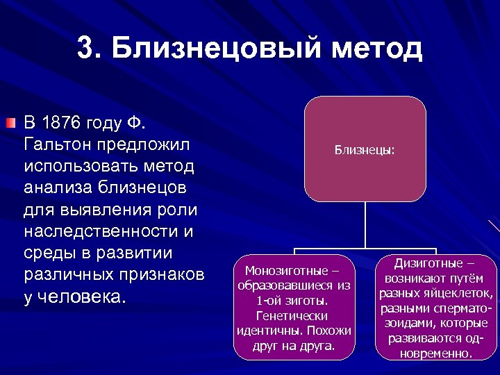 Методы генетики человека презентация