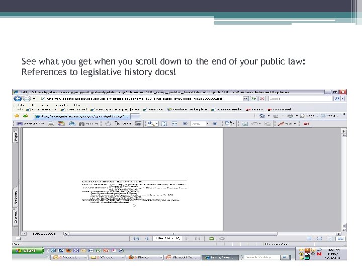 See what you get when you scroll down to the end of your public
