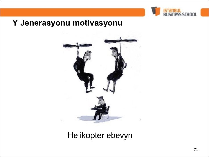 Y Jenerasyonu motivasyonu Helikopter ebevyn 71 