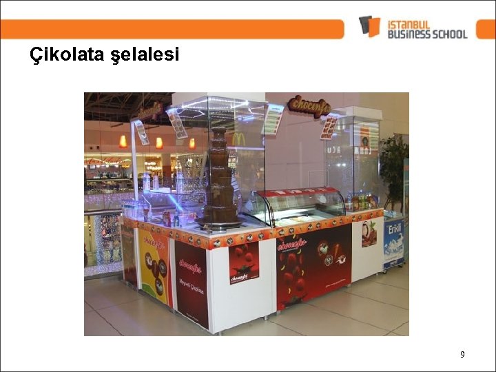 Çikolata şelalesi 9 