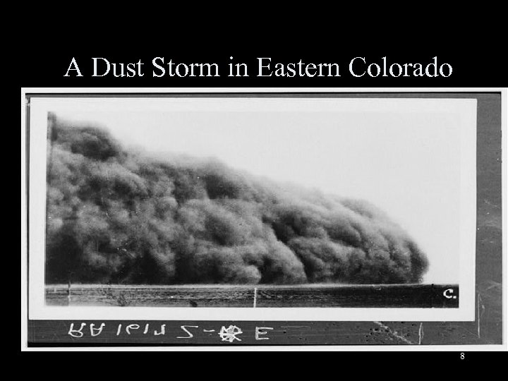 A Dust Storm in Eastern Colorado 8 