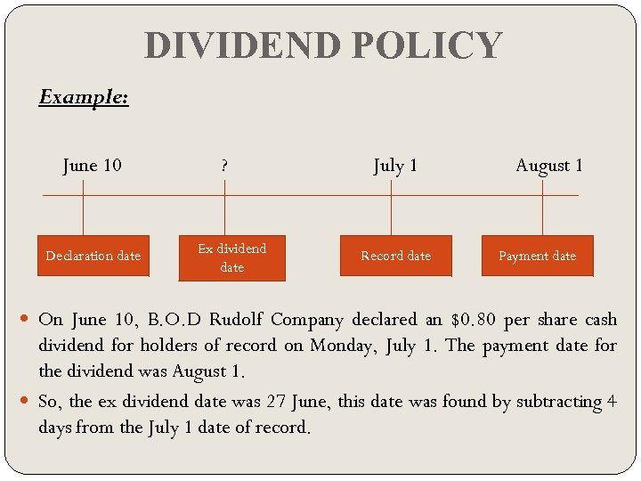 article review on dividend policy