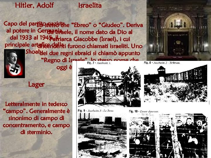 Hitler, Adolf Israelita Capo del partito nazista “Ebreo” o “Giudeo”. Deriva Lo stesso che