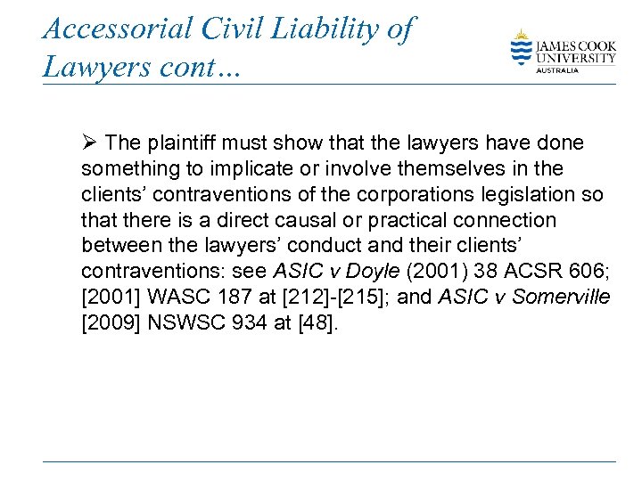 Corporate Collapses The Role Of Lawyers In