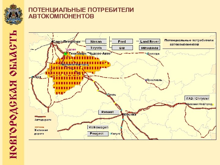НОВГОРОДСКАЯ ОБЛАСТЬ ПОТЕНЦИАЛЬНЫЕ ПОТРЕБИТЕЛИ АВТОКОМПОНЕНТОВ 