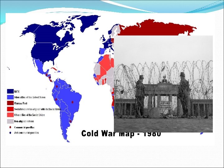 d- Respeto por las “áreas de influencia” de otra superpotencia e- Reconocimiento de