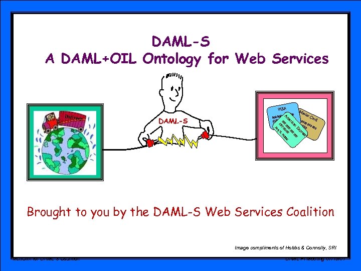 DAML-S A DAML+OIL Ontology for Web Services VISA E 0 an 00 00 ic