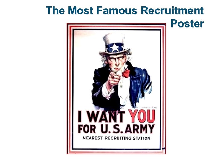 The Most Famous Recruitment Poster 