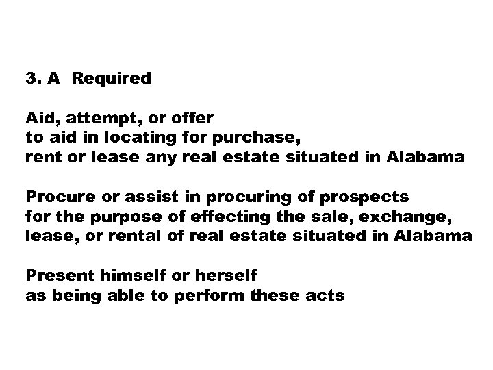 Alabama Law Test Outline 40 Questions 28 of