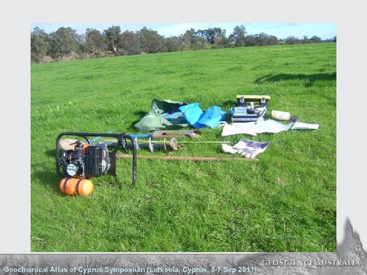 Geochemical Atlas of Cyprus Symposium (Lefkosia, Cyprus, 5 -7 Sep 2011) 