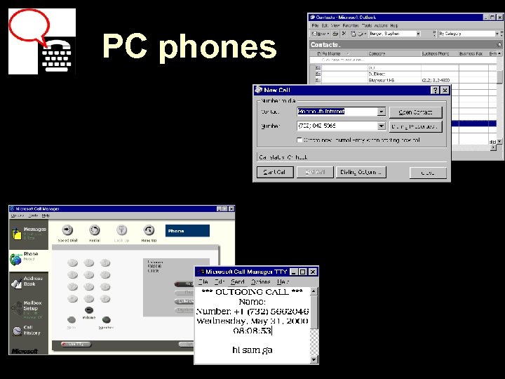 PC phones 