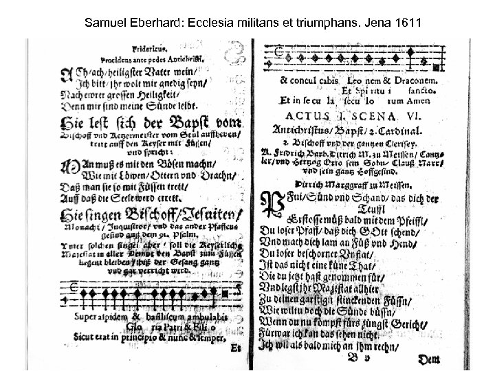 Samuel Eberhard: Ecclesia militans et triumphans. Jena 1611 