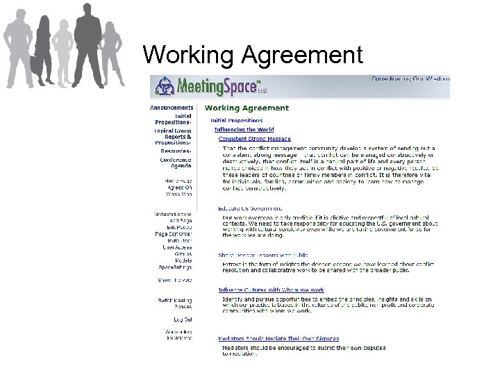 Working Agreement 