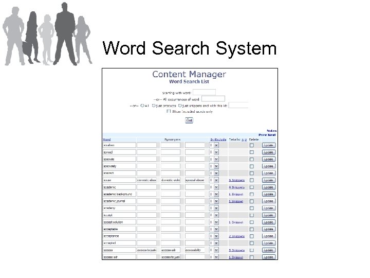 Word Search System 