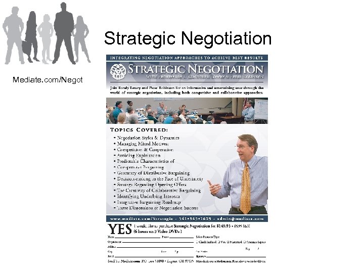 Strategic Negotiation Mediate. com/Negot 