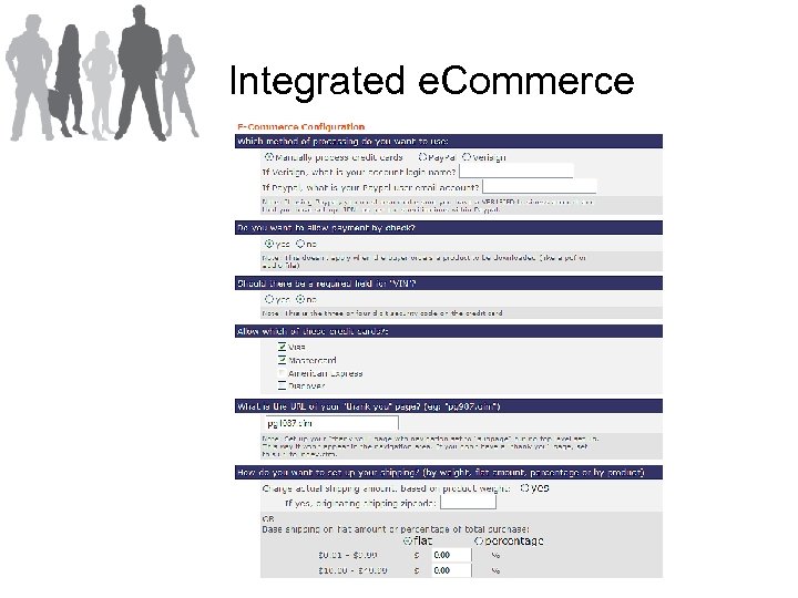 Integrated e. Commerce 