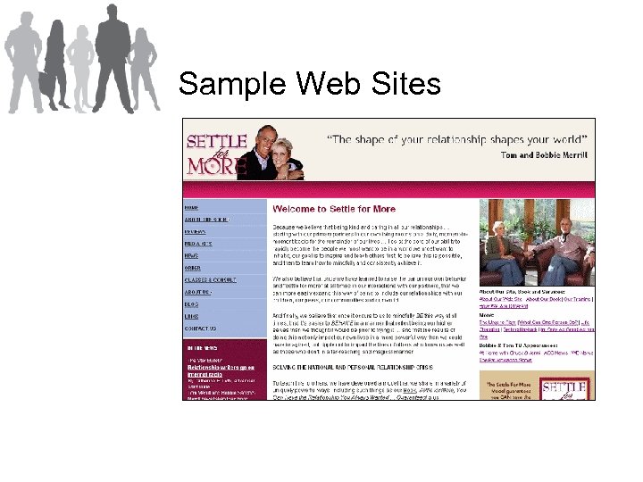Sample Web Sites 
