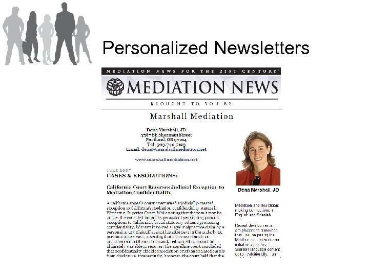 Personalized Newsletters 
