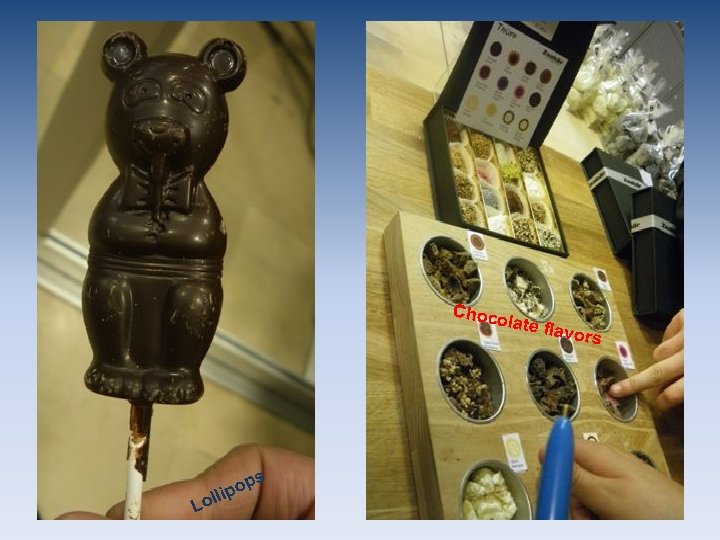 Choco l ate fla s L op llip o vors 