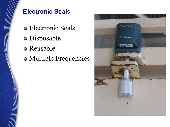 Electronic Seals Disposable Reusable Multiple Frequencies 
