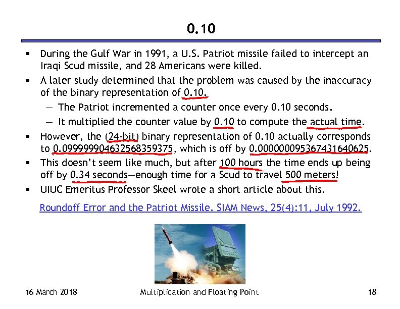 0. 10 § § § During the Gulf War in 1991, a U. S.