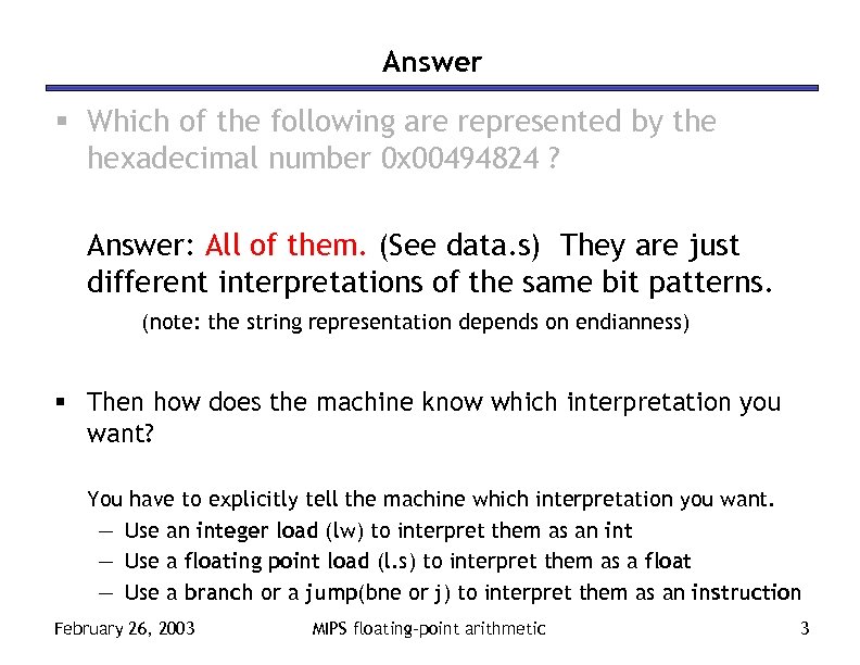 Answer § Which of the following are represented by the hexadecimal number 0 x