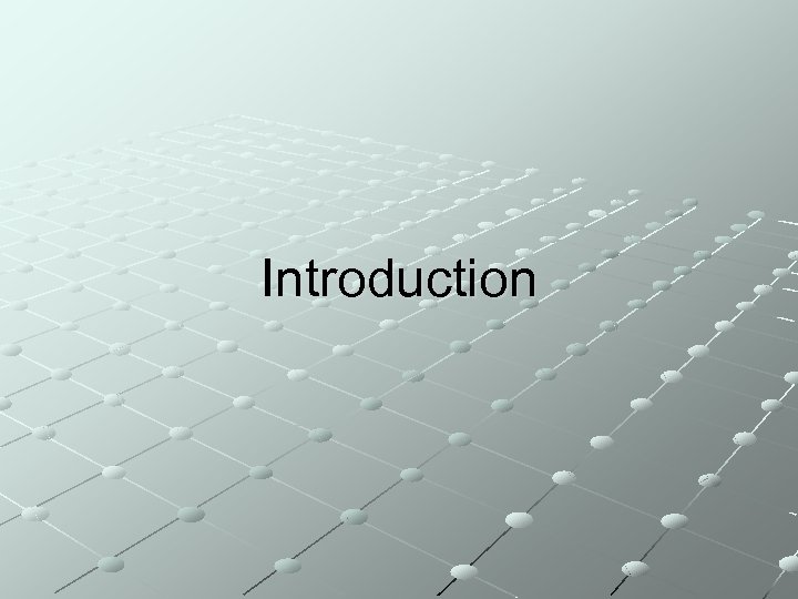 Introduction 