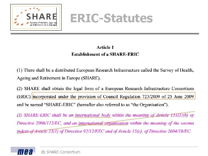ERIC-Statutes © SHARE-Consortium 