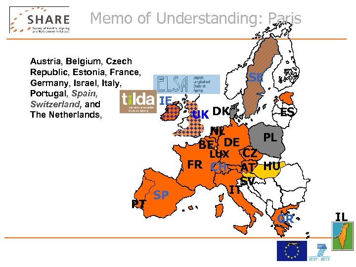 Memo of Understanding: Paris Austria, Belgium, Czech Republic, Estonia, France, Germany, Israel, Italy, Portugal,