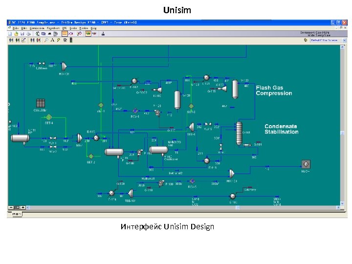 Unisim Интерфейс Unisim Design 