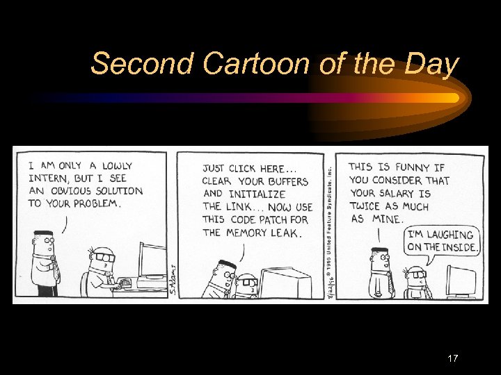 Second Cartoon of the Day 17 