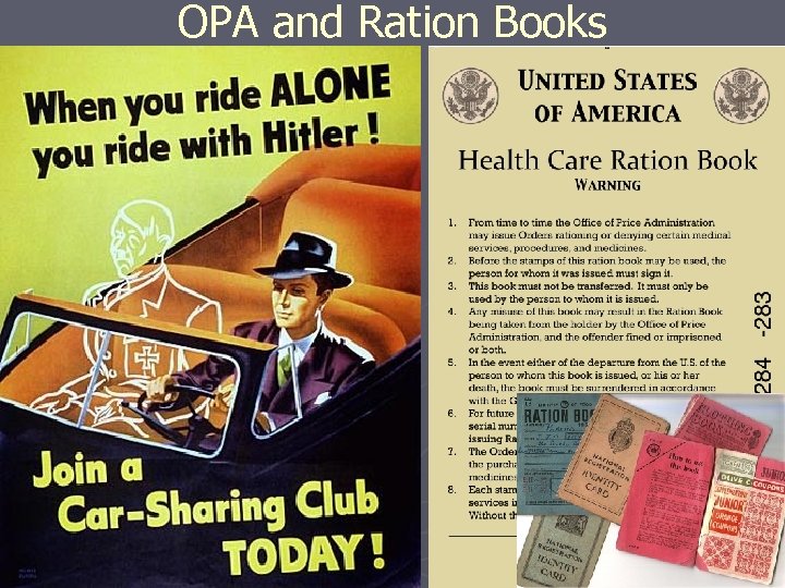 OPA and Ration Books 