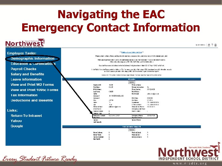 Navigating the EAC Emergency Contact Information 