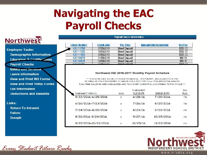 Navigating the EAC Payroll Checks 