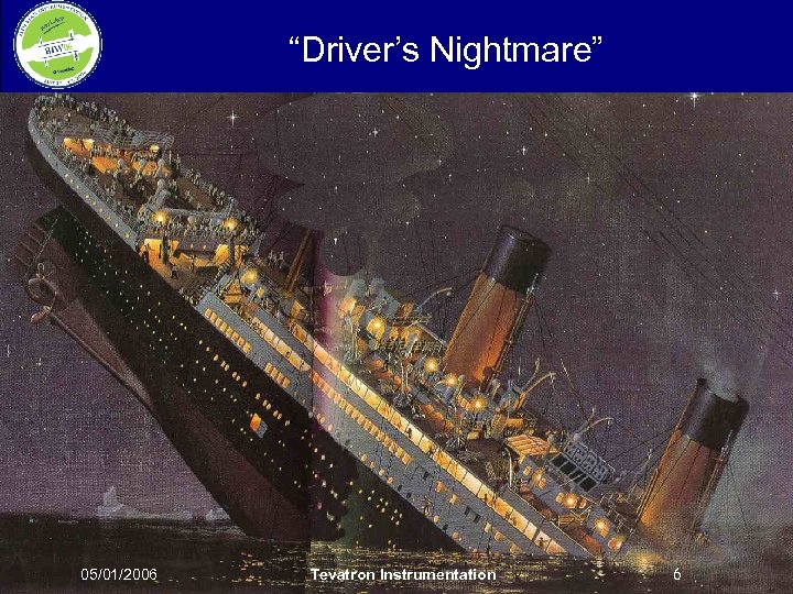“Driver’s Nightmare” Store #535 Jun 15, 2001 0. 5 -1% of loss Poor lifetime