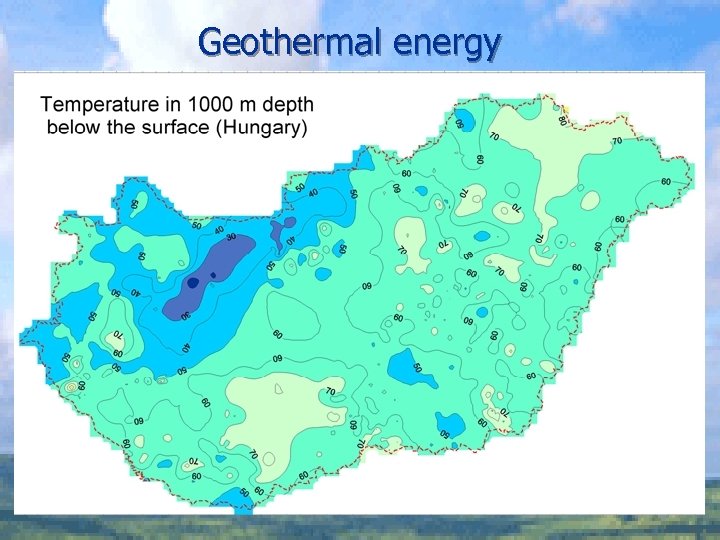 Geothermal energy 