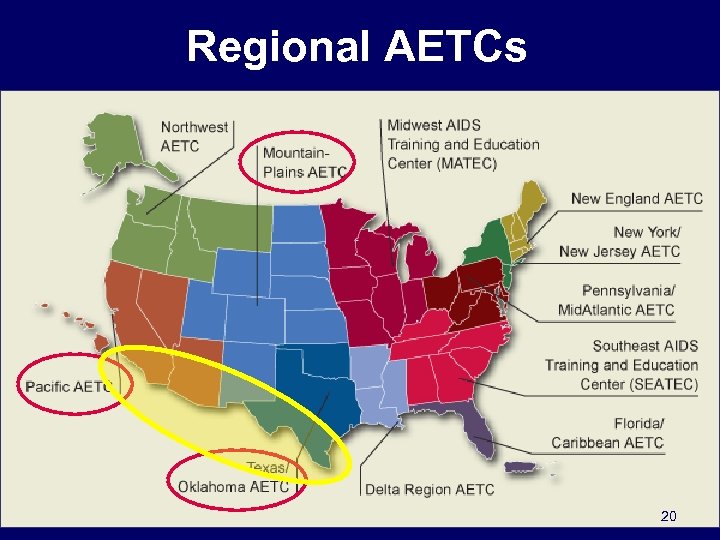 Regional AETCs 20 