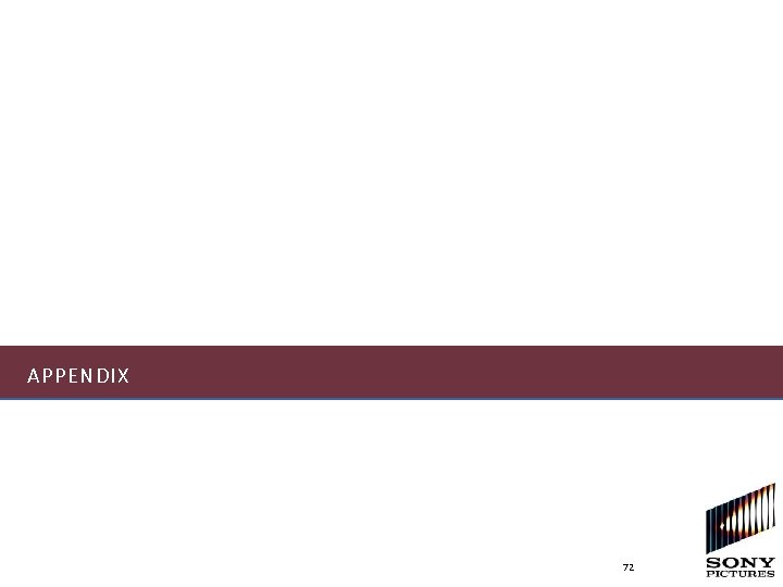 APPENDIX 72 