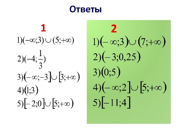 Ответы 1 2 