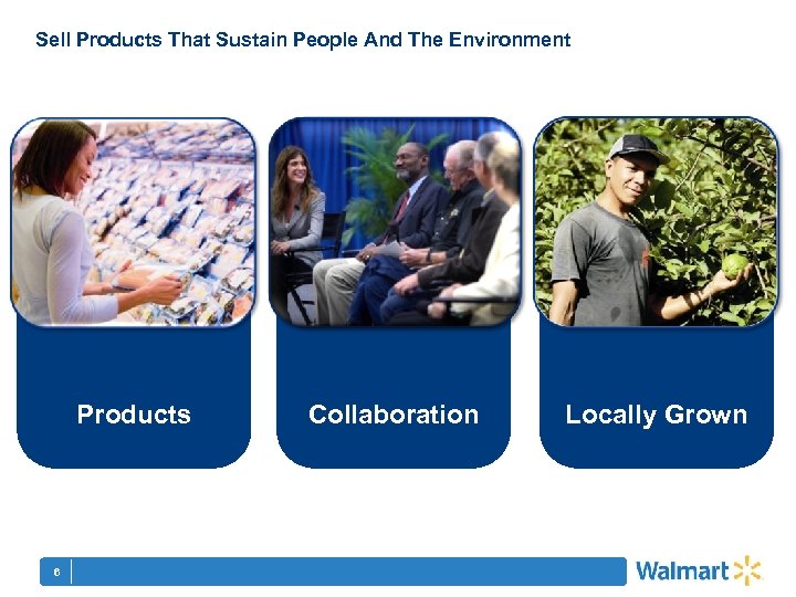 Sell Products That Sustain People And The Environment Products 6 Collaboration Locally Grown 