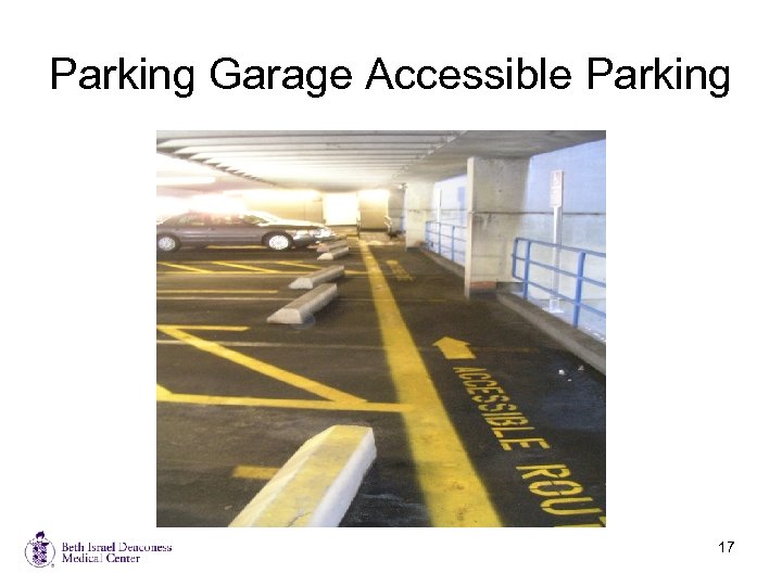 Parking Garage Accessible Parking 17 