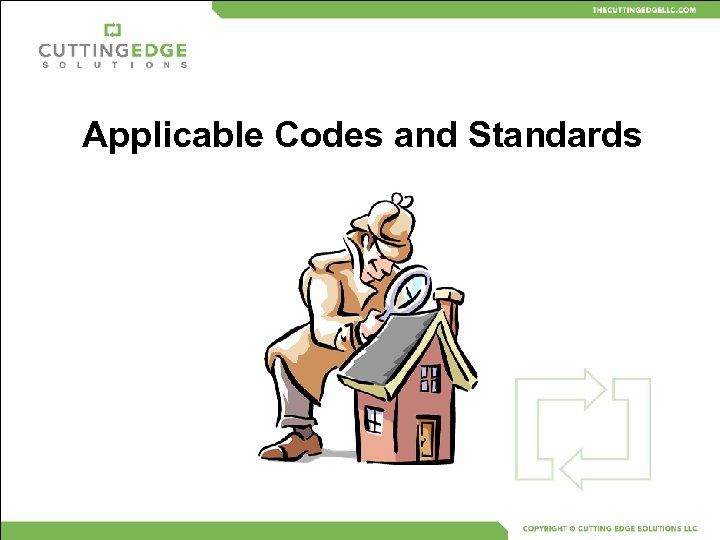 Applicable Codes and Standards 