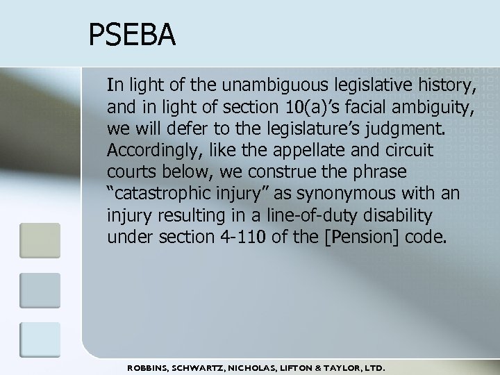 PSEBA In light of the unambiguous legislative history, and in light of section 10(a)’s