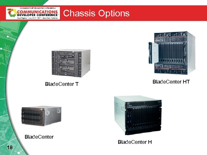 Chassis Options Blade. Center HT Blade. Center 18 Blade. Center H 