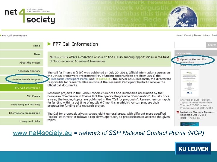  • www. Net 4 Society. eu www. net 4 society. eu = network